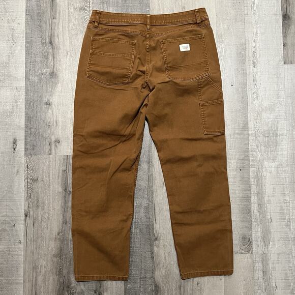 30x32 REI Co-Op Trailsmith Canvas Double Knee Work Hike Outdoor Men's Pants 34 - Picture 2 of 5